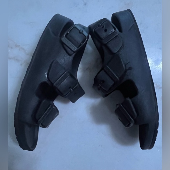 Birkenstock Kids Milano EVA -Black  Back Strap Sandals US 1-1.5 Beach Summer - Picture 2 of 9